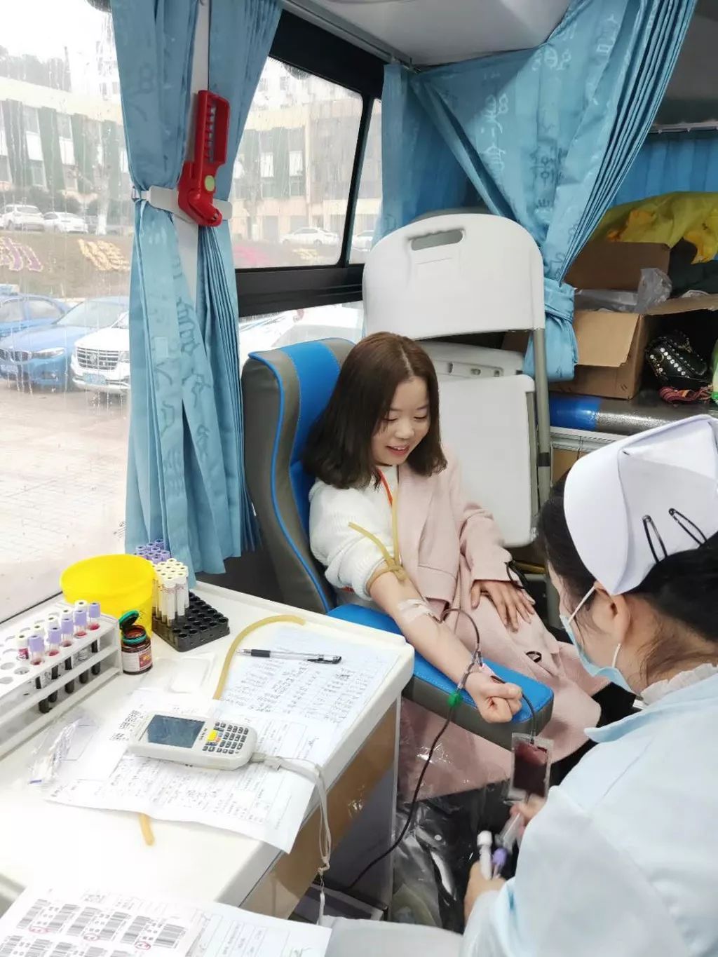 我院积极参与无偿献血——送给生命的新春礼物