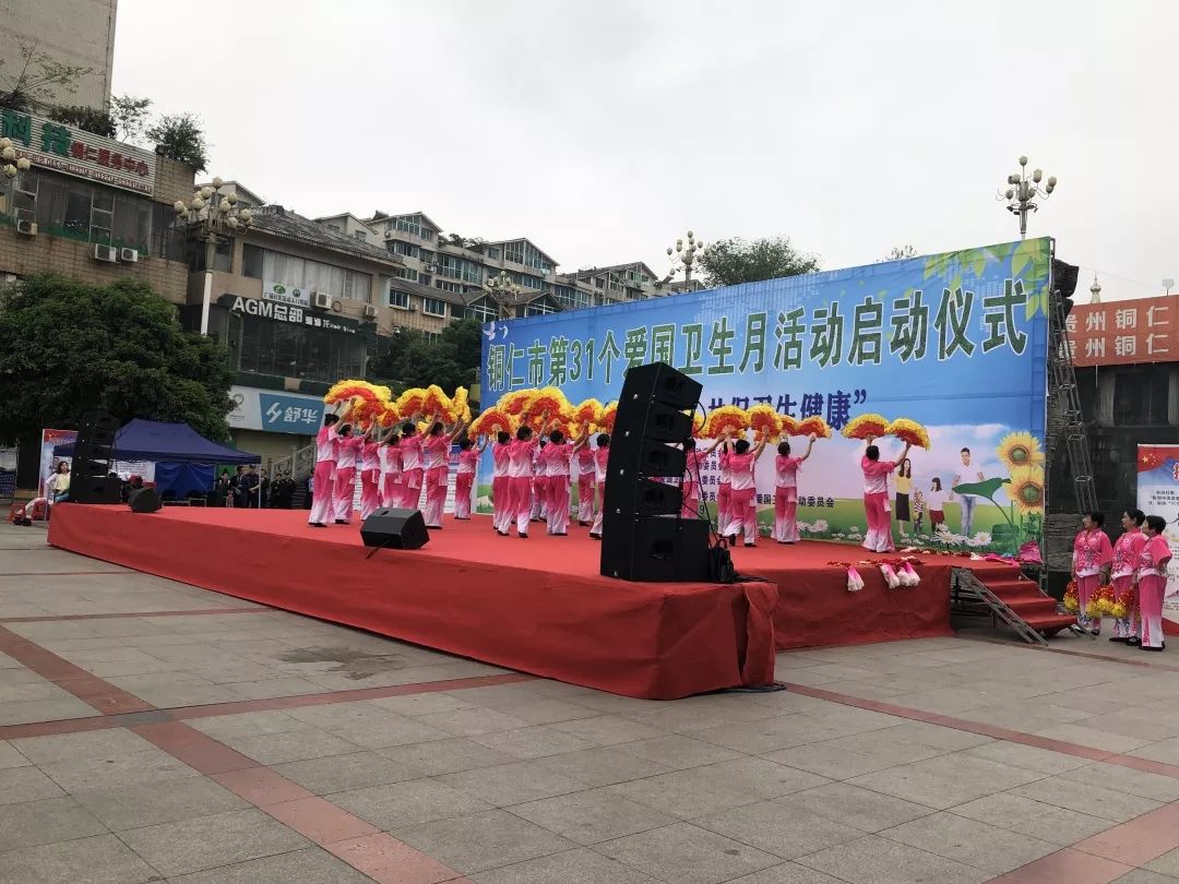 我院积极参与爱国卫生月宣传活动