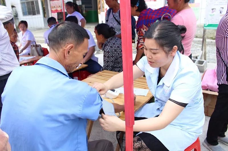 舒萍院长带领专家团队深入沿河县晓景乡开展“送医送药送健康”义诊帮扶活动