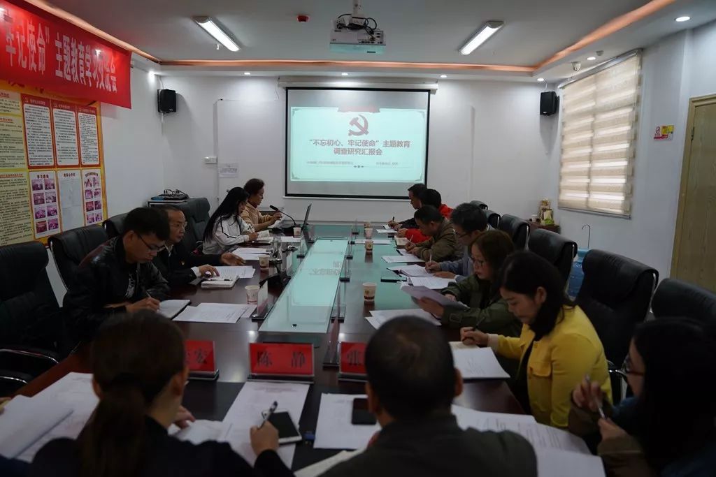 市妇幼保健院党总支召开“不忘初心、牢记使命”主题教育调研成果交流会