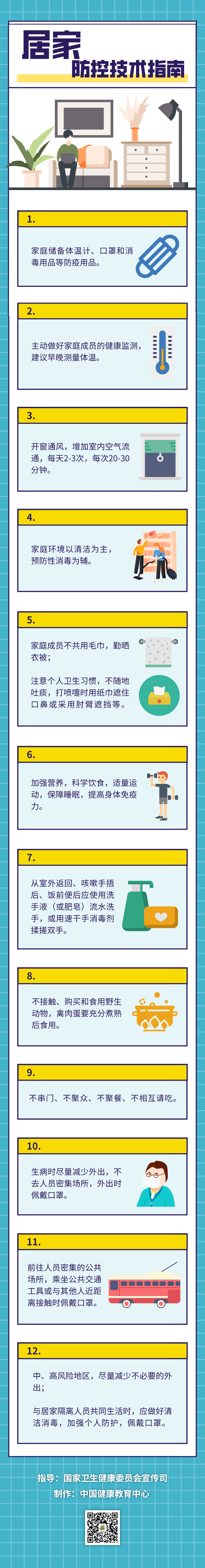 【科普】重点场所新冠肺炎疫情防控技术指南之居家篇