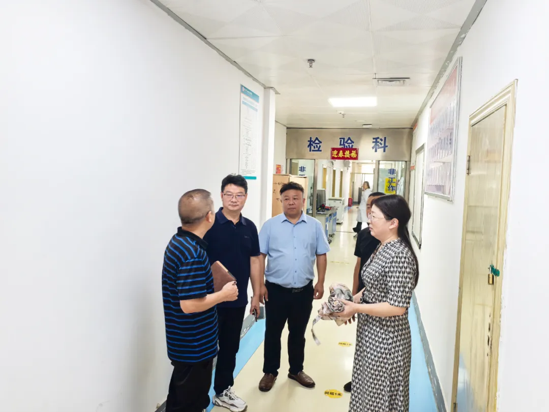冉茂宝书记率队调研医院建设项目并指导发展工作