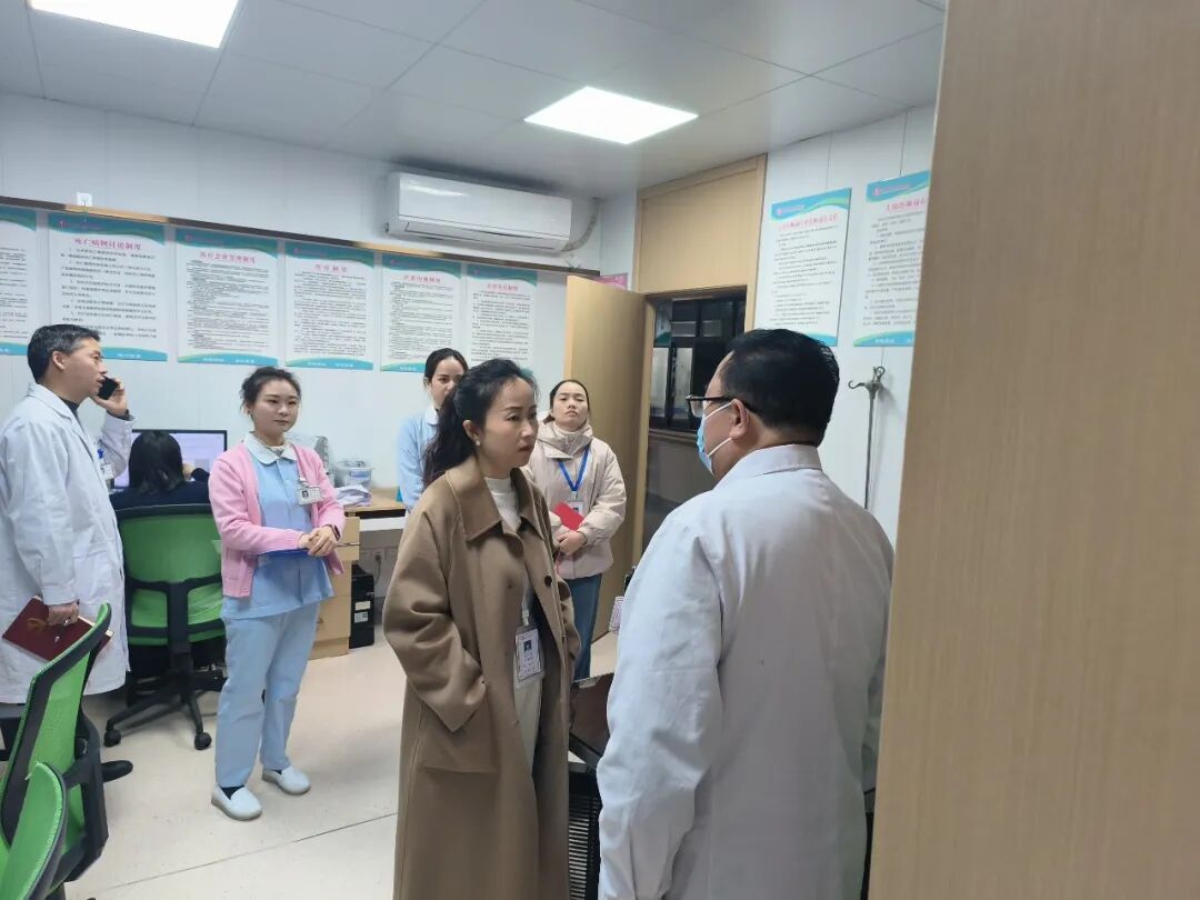 铜仁市妇幼保健院开展元旦节前安全生产大检查 筑牢妇女儿童健康安全防线