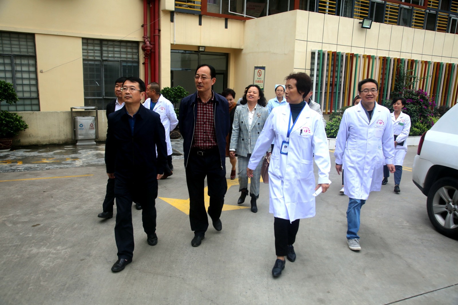 市委常委、市委宣传部部长夏虹对我院开展创卫病媒生物防制专项工作进行督导