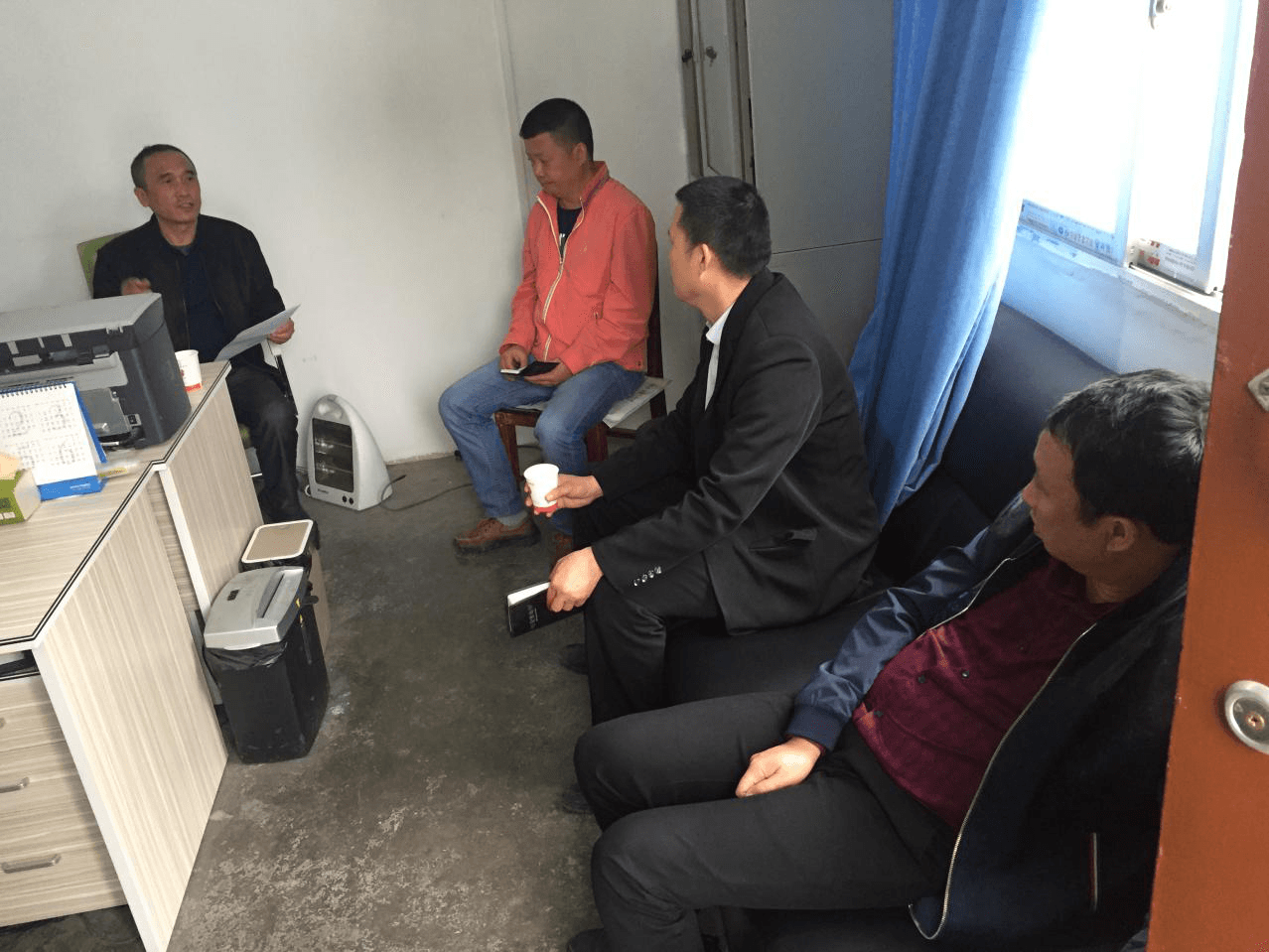 组织学习市委在全市平安建设大会上的重要讲话精神