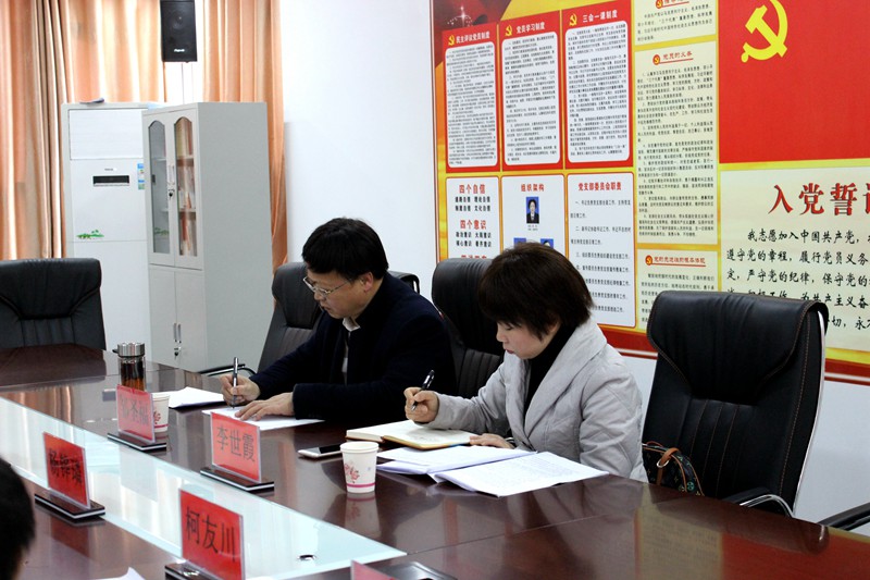 铜仁市妇幼保健院党支部召开2018年度支部班子专题组织生活会