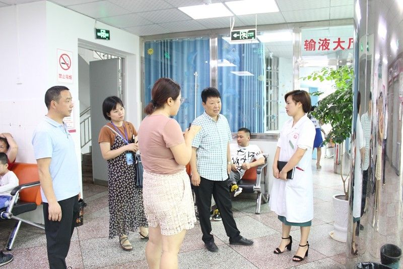 市卫健局、市卫生监督局在我中心联合开展创建国家卫生城市督导工作