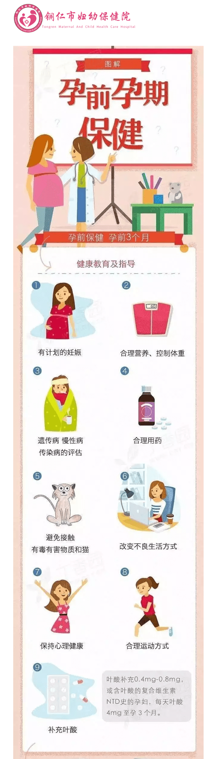【科普】孕前孕期保健，准爸准妈必看！