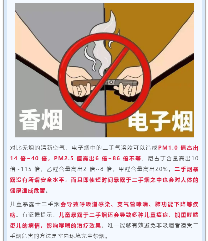 知识 | 收起好奇心，远离电子烟，护航青少年健康