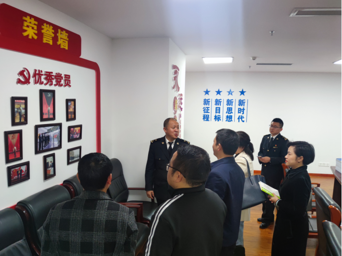 铜仁市妇幼保健院赴中华人民共和国贵阳海关学习交流党建工作
