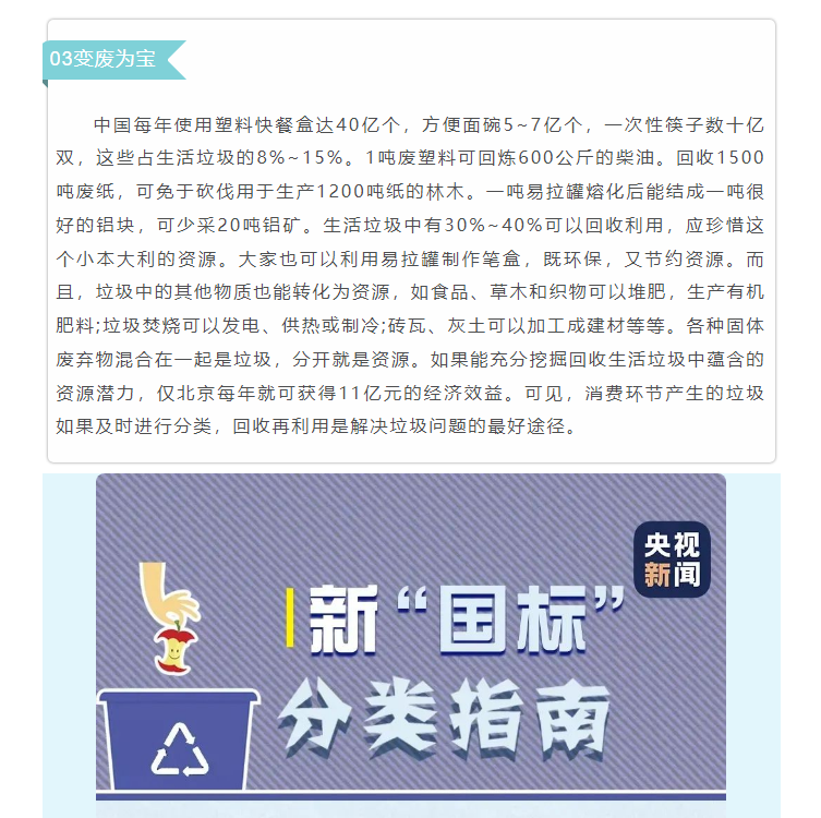 这些垃圾分类知识，你了解多少？