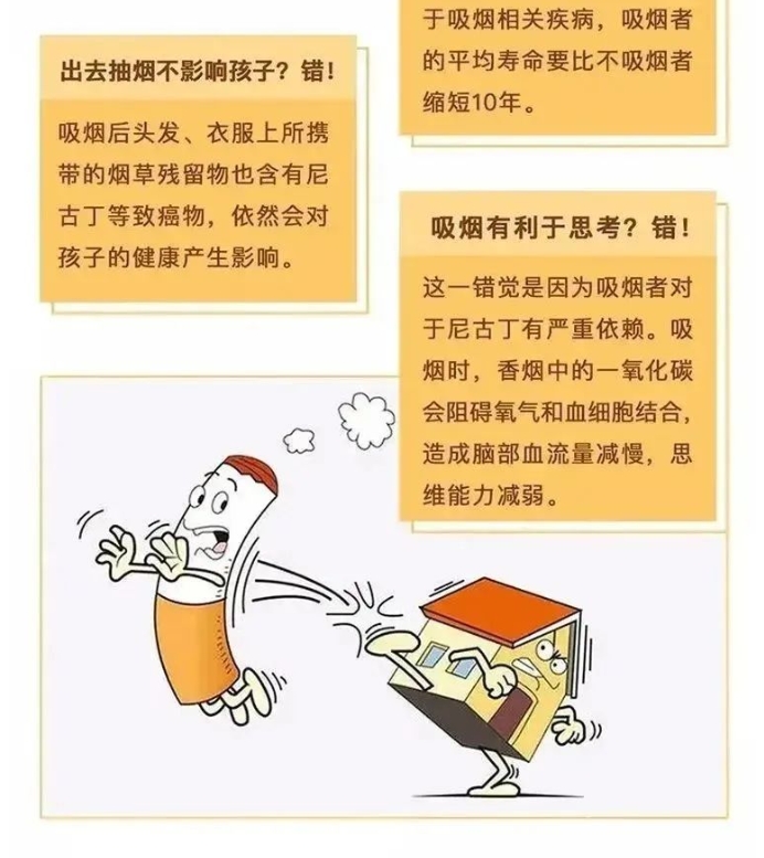 转发！禁烟控烟宣传小知识