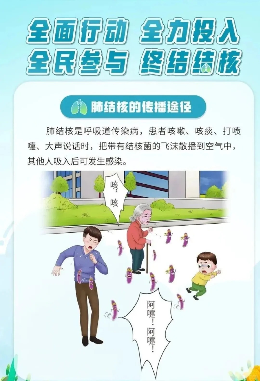 【世界防治结核病日】全面行动·全力投入·全民参与·终结结核